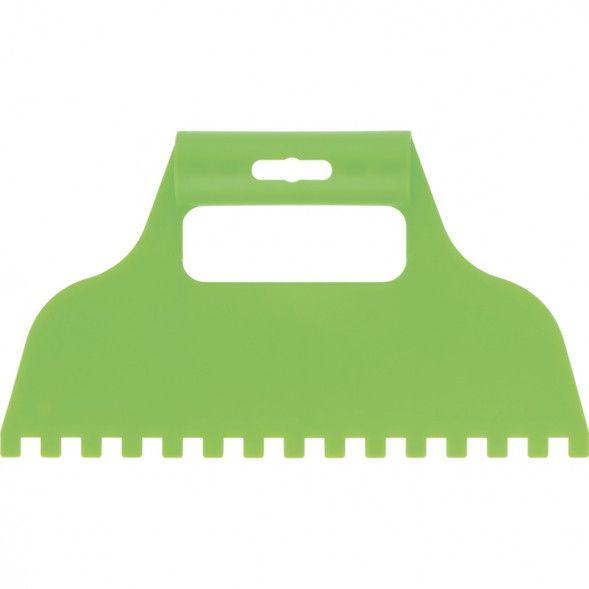 Шпатель зубчатый пластмассовый для клея Сибртех 86016, зуб 8х8, 230 мм