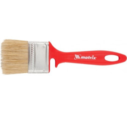 Кисть плоская Matrix Color Line Эмали 83352, 2,0" (50х12мм), натуральная щетина, пластиковая ручка