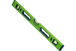 Уровень строительный Сибртех УС-1,0-600 34101, 600 мм, 3 глазка, фрезерованное основание