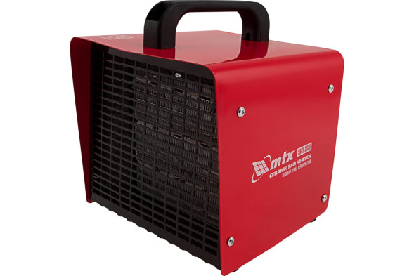 Пушка тепловая электрическая MTX SHCL-3000 96403, 1,3 кВт, 230В, поток-480 м3/ч, квадратная