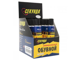 Клей для обуви Секунда, 3 гр, в шоу-боксе