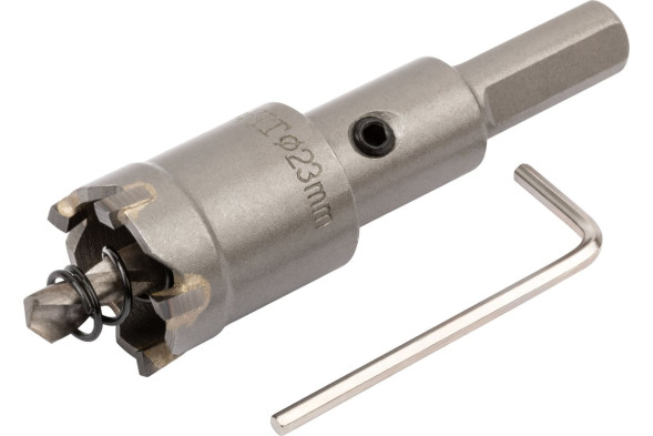 Коронка по металлу Fit 36823, 23 х 28 мм, твердосплавная