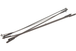 Полотно для лобзикового станка  Зубр 155807-0.9 для ЗСЛ-90 и ЗСЛ-250,133 мм, ш/зуба 0,9 мм, 24TPI, упаковка 5штук