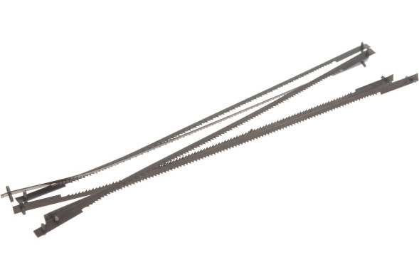 Полотно для лобзикового станка  Зубр 155807-0.9 для ЗСЛ-90 и ЗСЛ-250,133 мм, ш/зуба 0,9 мм, 24TPI, упаковка 5штук