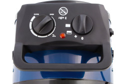 Пушка тепловая электрическая Сибртех КЗ 96404, 1,5/3,0 кВт, 220В, поток-150 м3/ч, тепловентилятор