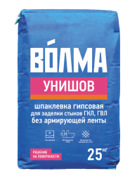 Шпатлевка для заделки швов Волма Унишов, 25 кг