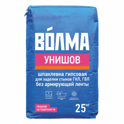 Шпатлевка для заделки швов Волма Унишов, 25 кг