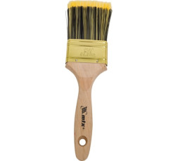 Кисть плоская MTX Golden 83224, 2,5" (63 мм), искусственная щетина, деревянная ручка