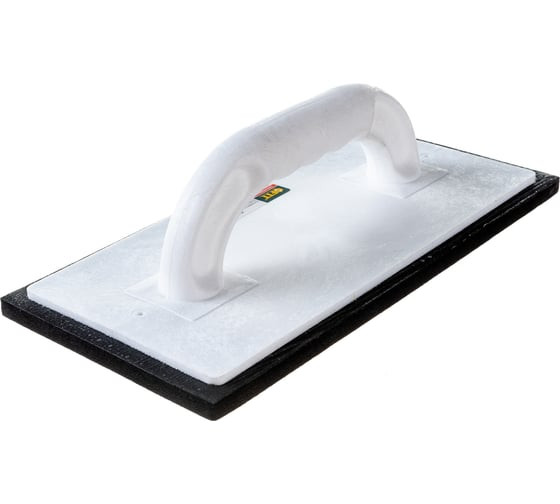 Терка пластмассовая с покрытием из резины Fit 05300, 140 х 280 х 10 мм