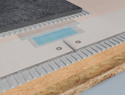 Цементная плита Кнауф Аквапанель Основание пола, 1200 х 900 х 6 мм