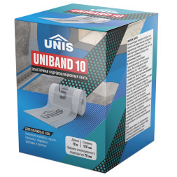 Лента гидроизоляционная Unis Uniband10, 10 м