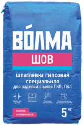Шпатлевка для заделки швов Волма Шов, 20 кг