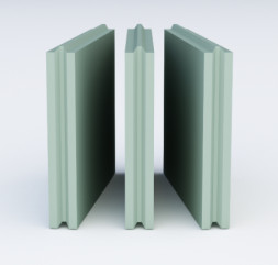 Плита гипсовая пазогребневая полнотелая влагостойкая Волма, 80 мм