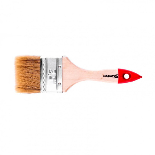 Кисть плоская MTX Стандарт 82535, 2,5&amp;quot; (63 мм), натуральная щетина, деревянная ручка