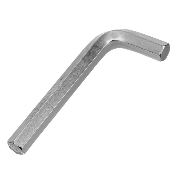Ключ имбусовый HEX Сибртех 12348, 17 мм, закаленная сталь 45Х, никелированный