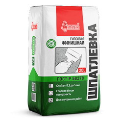 Шпатлевка финишная Старатели Гипсовая, 20 кг