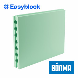 Плита гипсовая пазогребневая пустотелая влагостойкая Волма, 80 мм