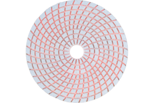 Круг шлифовальный алмазный Trio-Diamond Черепашка 350100 АГШК, 125 мм, P100, для мокрой шлифовки