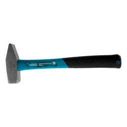 Молоток слесарный Gross 10278, 800 гр, квадратный боек, фибергласовая обрезиненная рукоятка