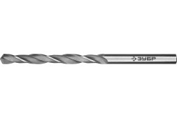 Сверло по металлу Зубр Проф-В Профессионал 29621-4, 4,0х43х75 мм, Р6М5, класс В, цилиндрический хвостовик
