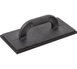 Терка пластмассовая с резновым покрытием Mos 05285M, 140 х 280 х 8 мм