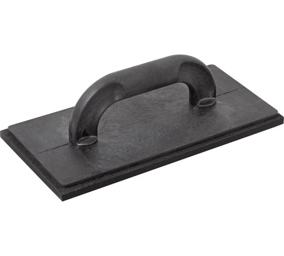 Терка пластмассовая с резновым покрытием Mos 05285M, 140 х 280 х 8 мм