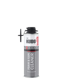 Очиститель монтажной пены Kudo Proff Foam&amp;amp;Gun Cleaner, 500 мл