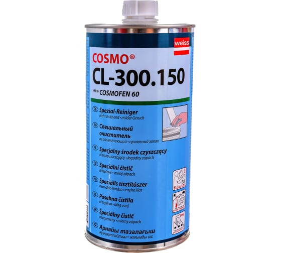 Очиститель алюминия Cosmo CL-300.150/Cosmofen 60, 1 л