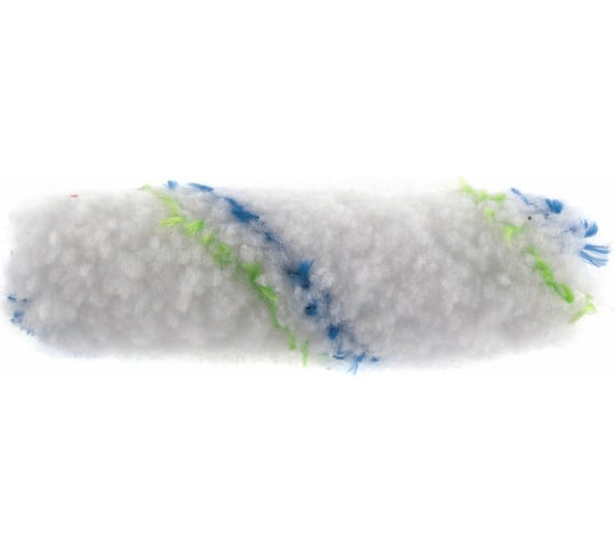 Мини-валик из полиэстера Сибртех водные краски 80582 сменный, 16 х 110 мм, ворс 12 мм, бюгель 6 мм