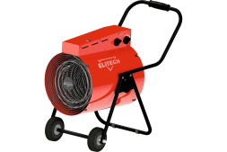 Пушка тепловая электрическая Elitech ТВ 15ЕКТ, 15,0 кВт, 380В, круглая, тепловентилятор