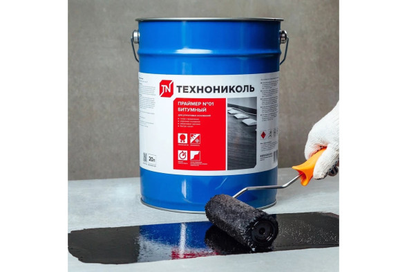 Праймер битумный ТехноНИКОЛЬ №01, ведро 20 л