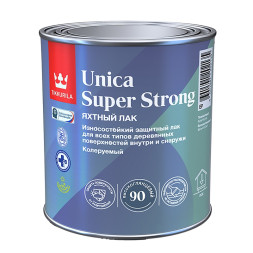 Лак яхтный Unica Super Strong 90 Tikkurila, 2,7 л